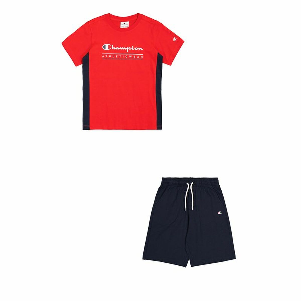 Conjunto Deportivo para Niños Champion Rojo