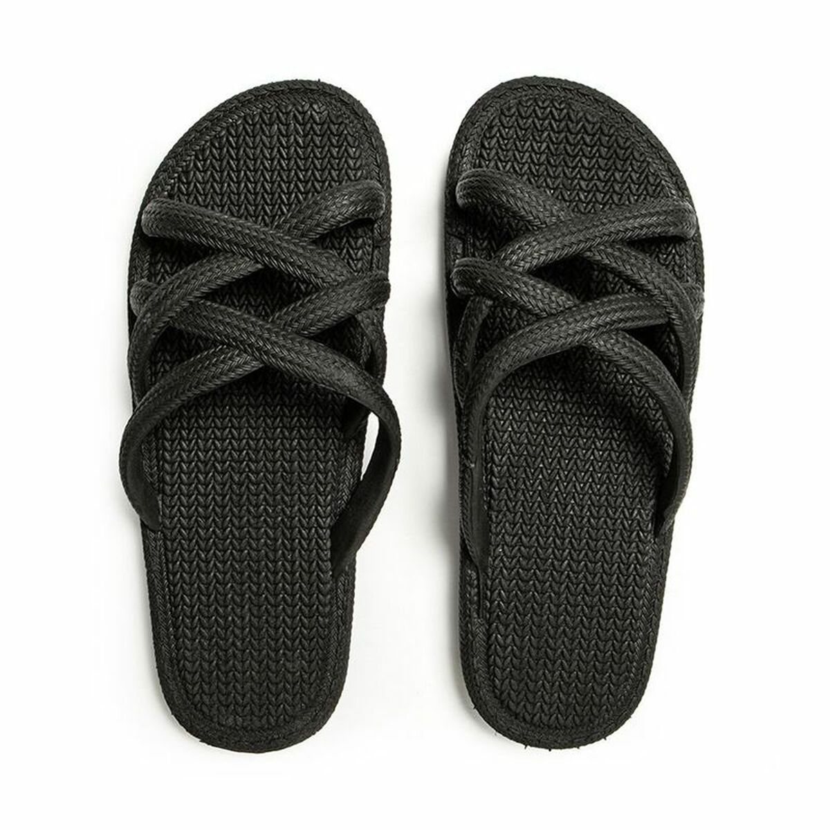Chanclas para Mujer Brasileras Mersin Negro
