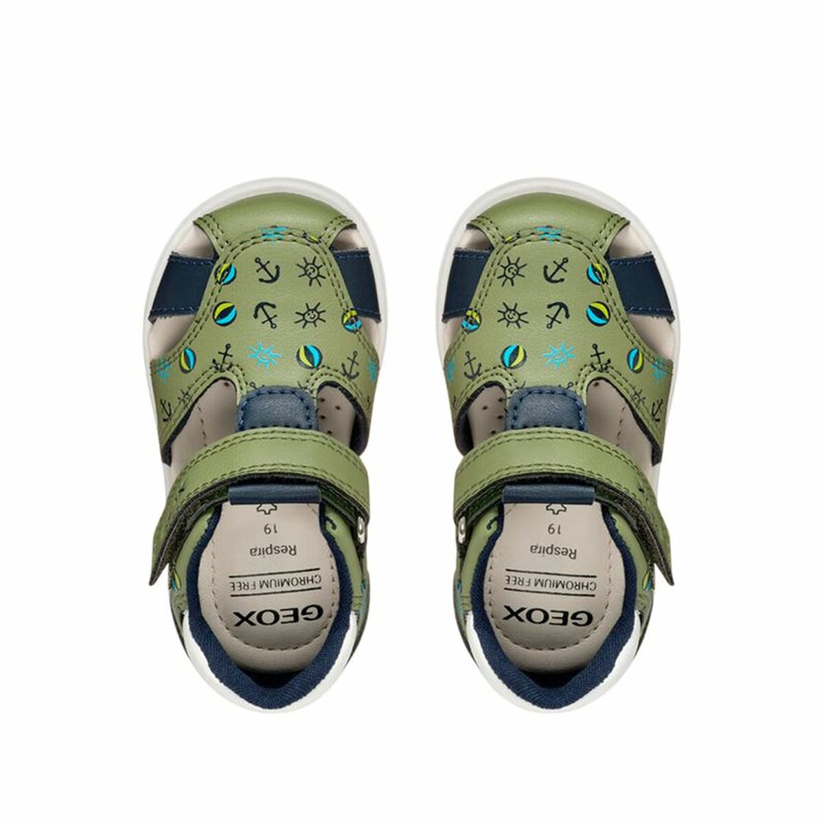 Chanclas para Niños Geox Multy Oliva