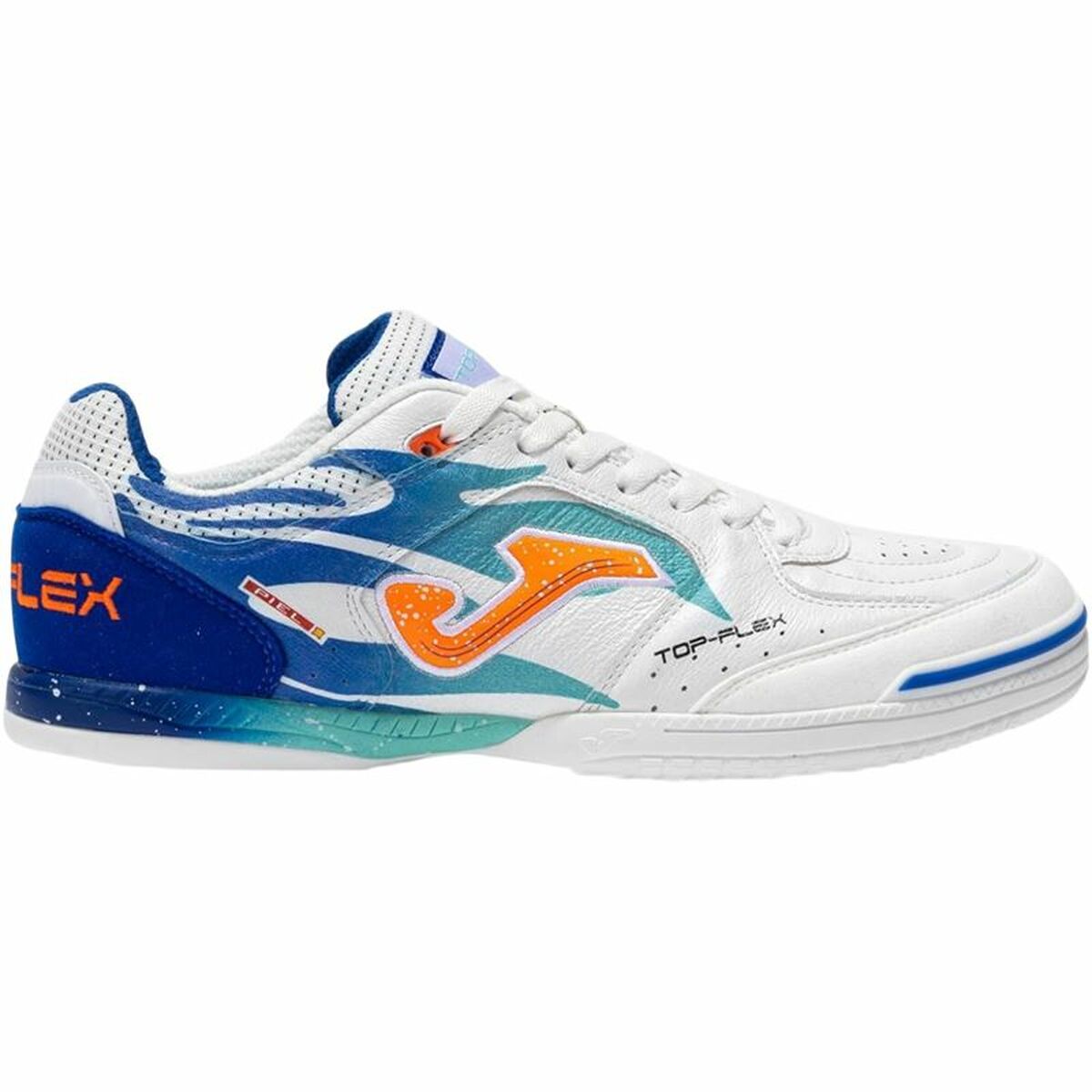 Zapatillas de Fútbol Sala para Niños Joma Sport Top Flex 2576 Blanco