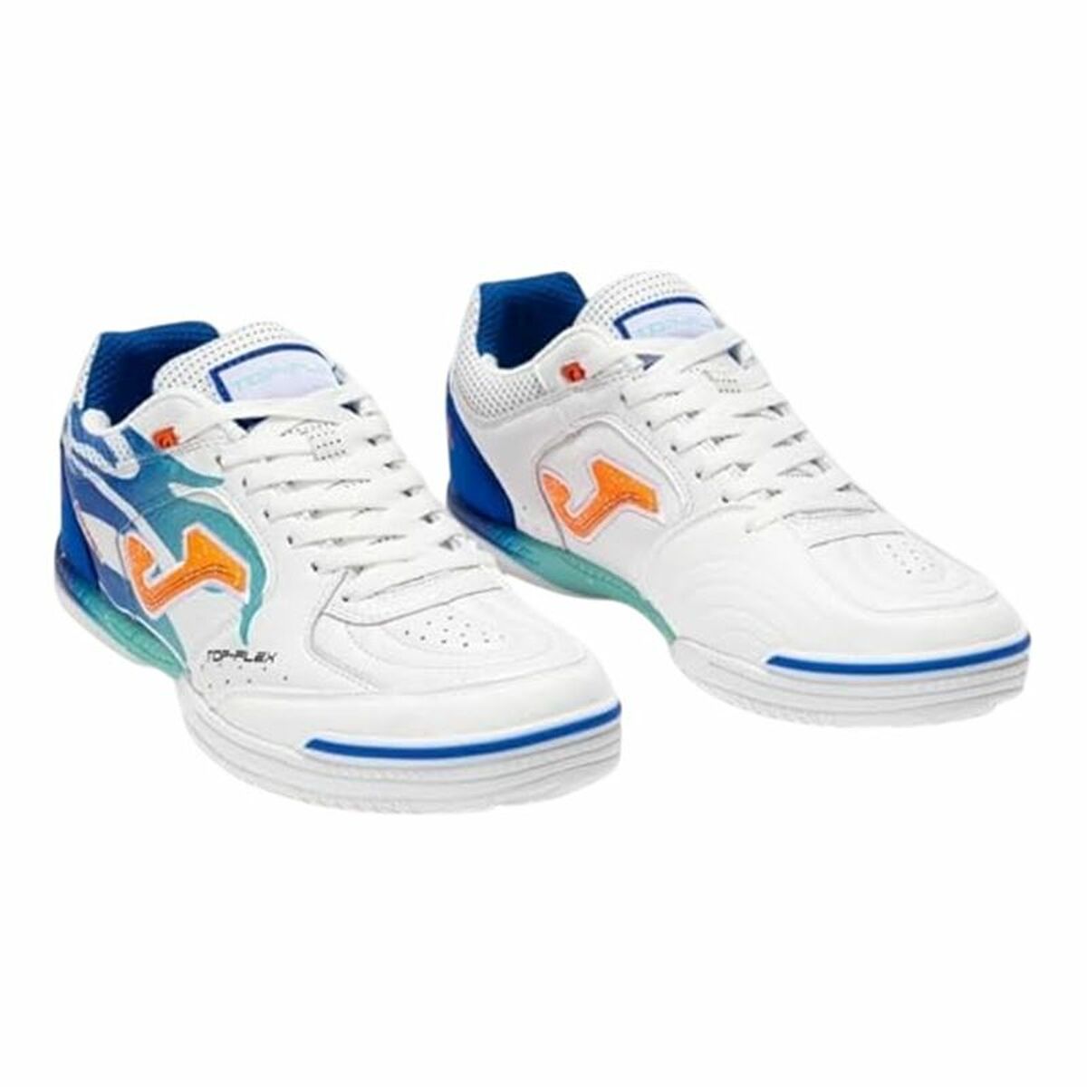 Zapatillas de Fútbol Sala para Niños Joma Sport Top Flex 2576 Blanco