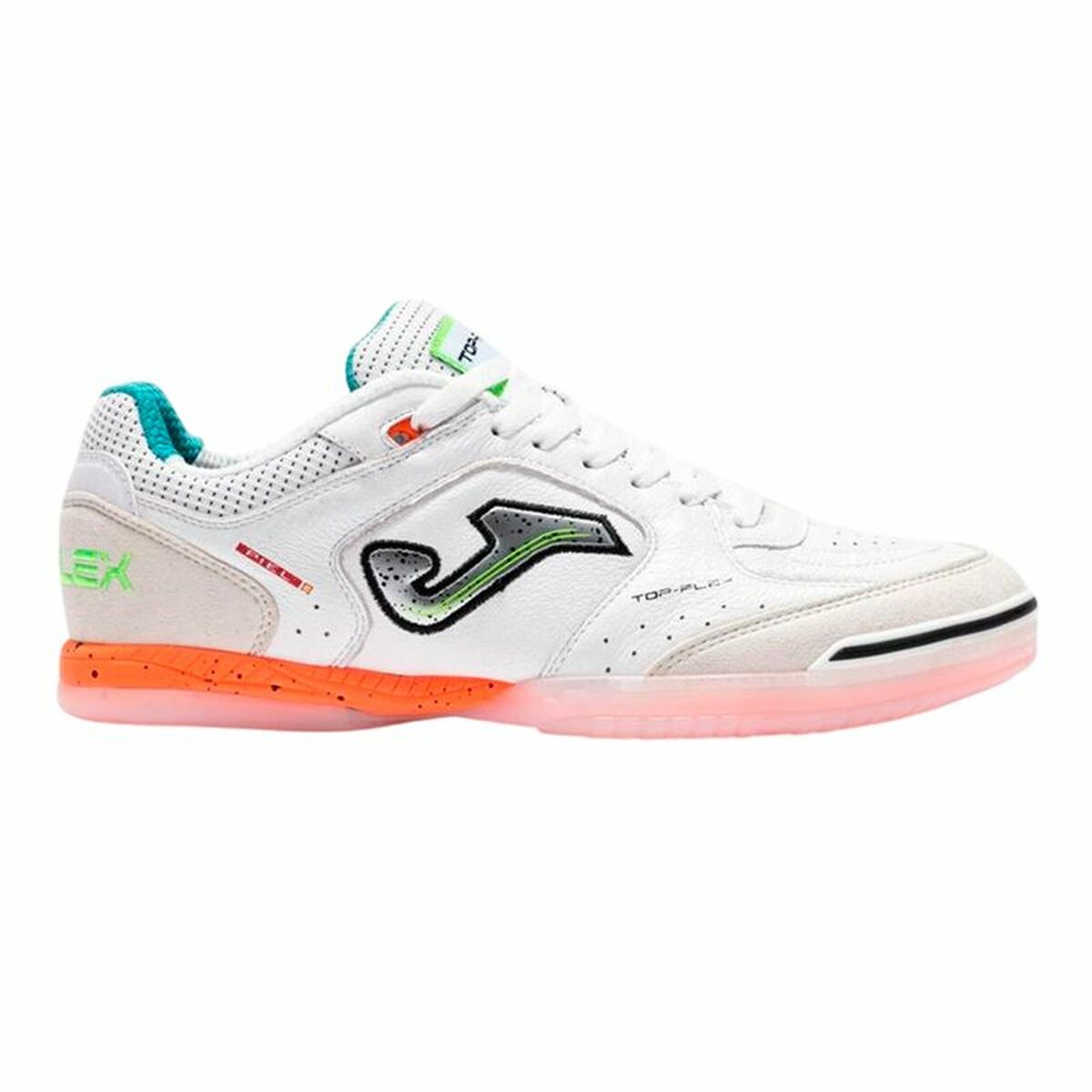 Zapatillas de Fútbol Sala para Adultos Joma Sport Top Flex 2532 Blanco