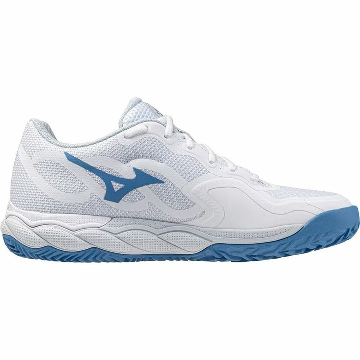 Zapatillas de Tenis para Mujer Mizuno Wave Enforce Court Cc Blanco
