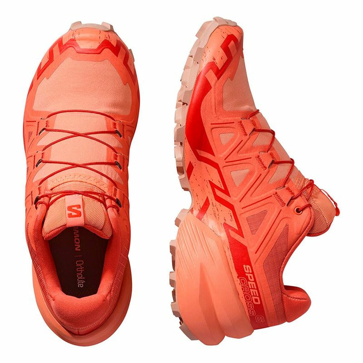 Zapatillas de Running para Adultos Salomon Speedcross 6 Naranja
