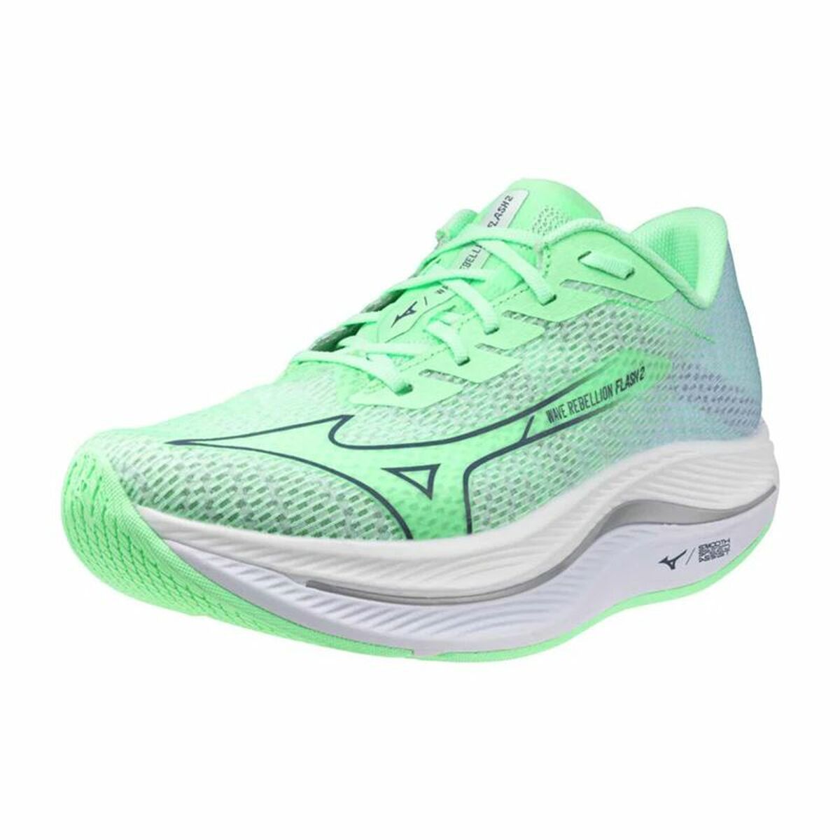 Zapatillas de Running para Adultos Mizuno Wave Rebellion Flash 2 Aguamarina