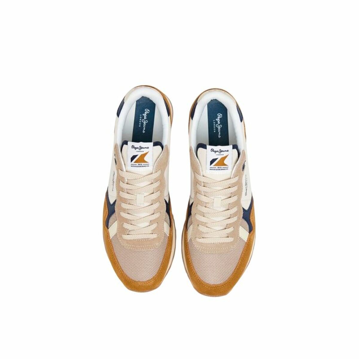 Zapatillas Deportivas Hombre Pepe Jeans Brit Camp Marrón claro