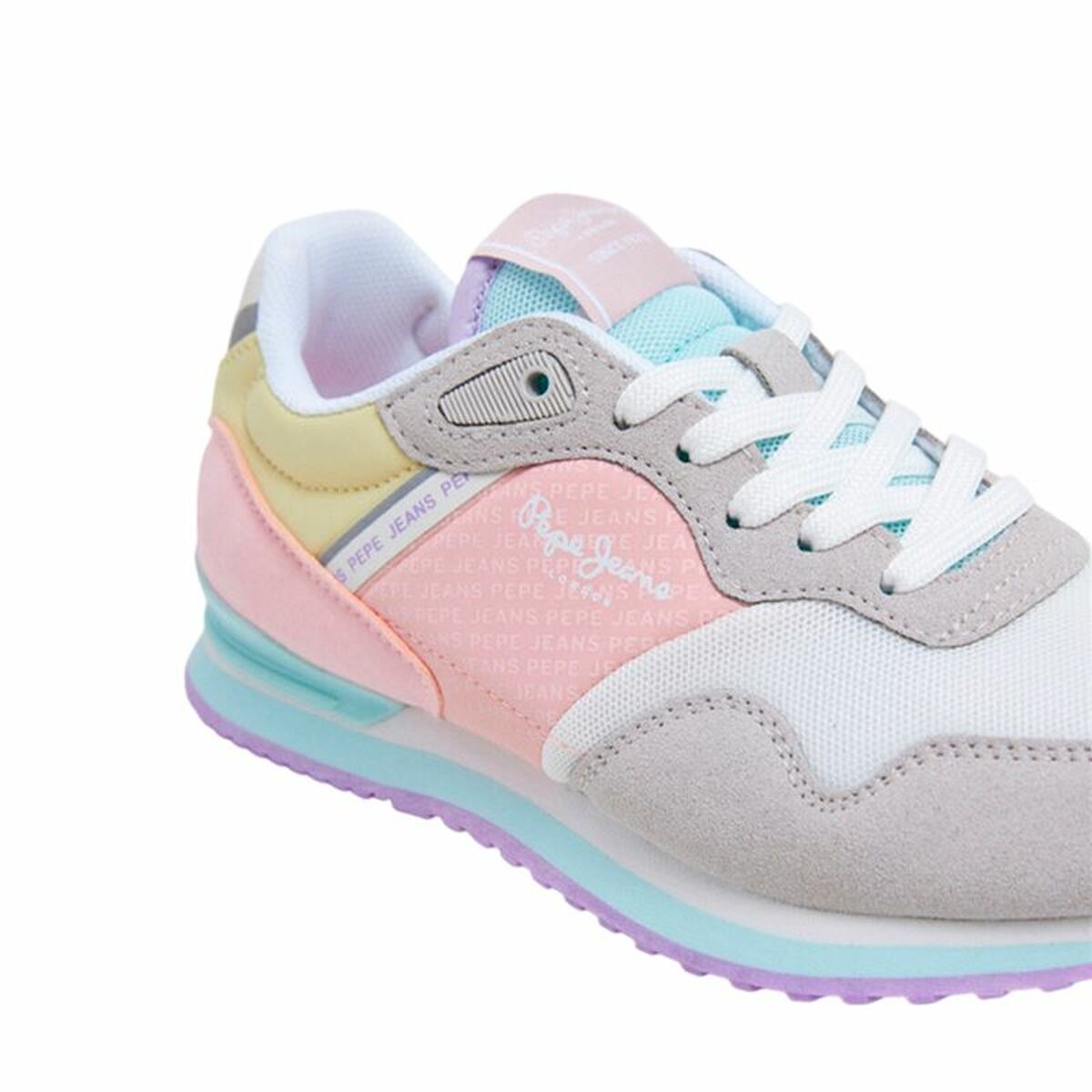 Zapatillas Deportivas Mujer Pepe Jeans Pepe Jeans London Print G Gris claro