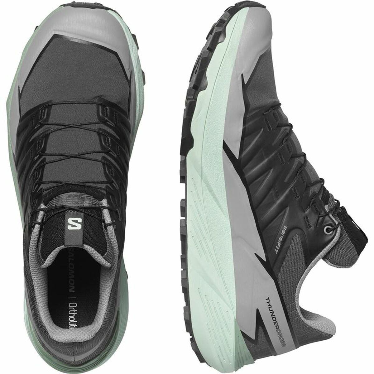 Zapatillas de Running para Adultos Salomon Thundercross Gris oscuro