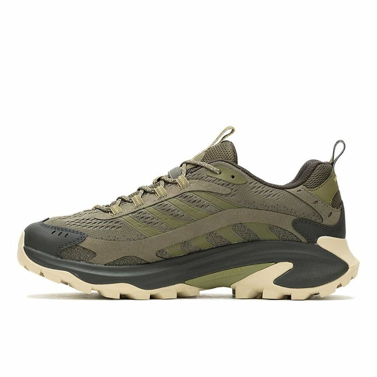 Zapatillas de Hombre para Caminar Merrell Moab Speed 2 Oliva