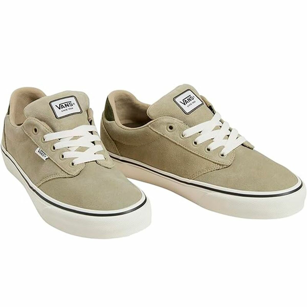 Zapatillas Deportivas Hombre Vans Atwood Deluxe Sued Elm Marrón claro