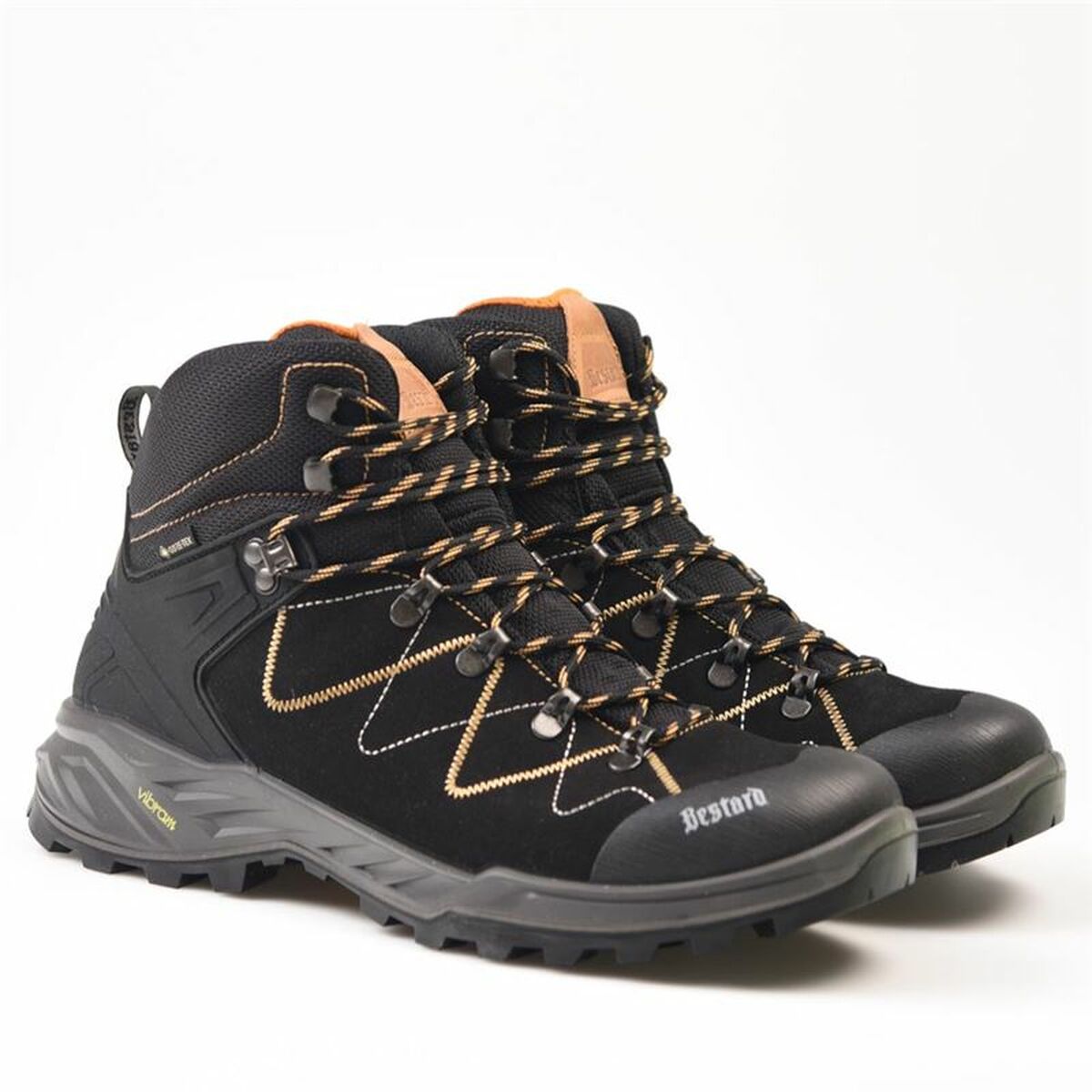 Zapatillas de Hombre para Caminar Bestard Onda Negro