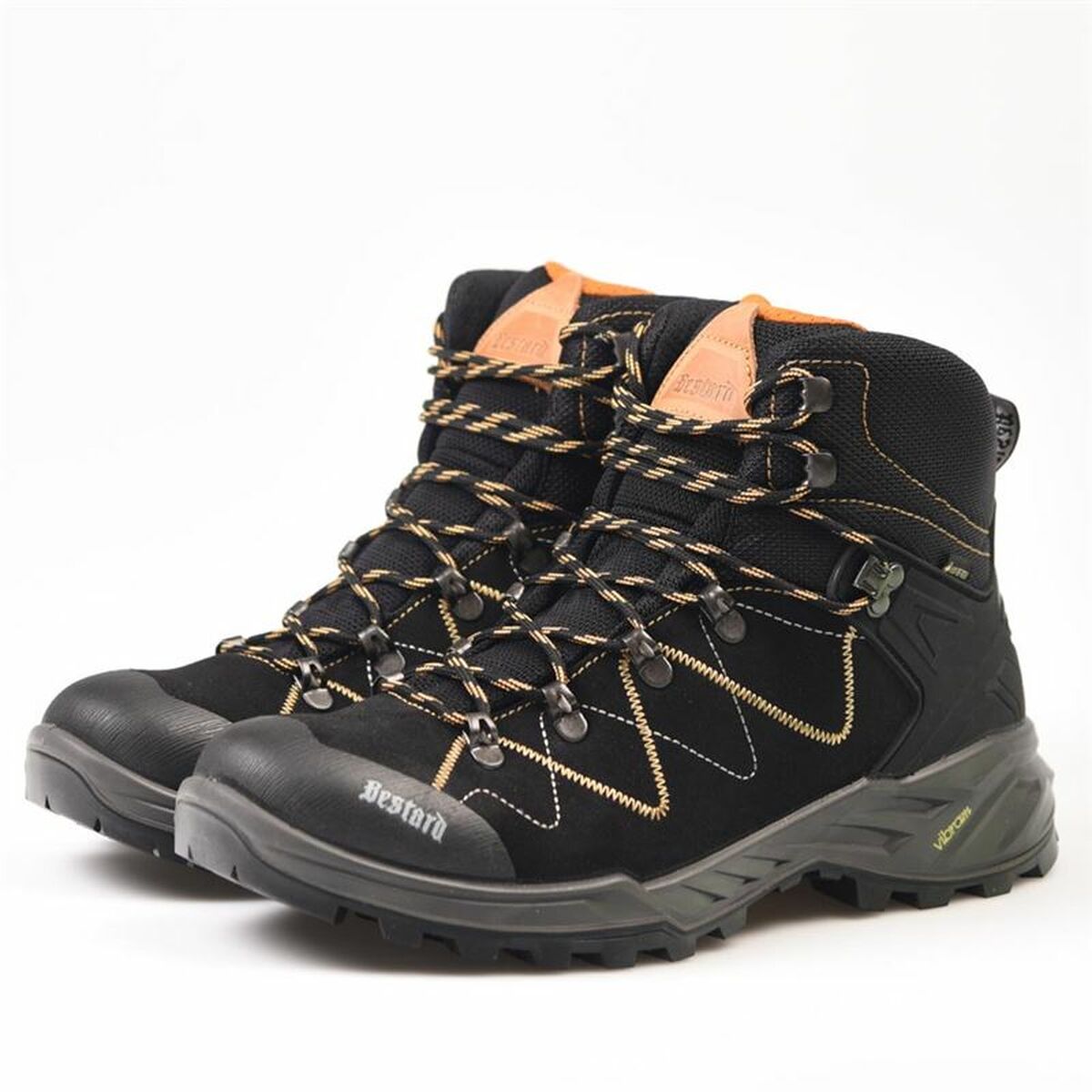 Zapatillas de Hombre para Caminar Bestard Onda Negro