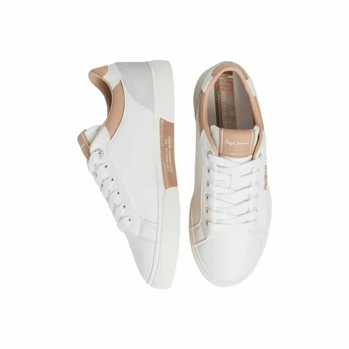 Zapatillas Deportivas Mujer Pepe Jeans Kenton Court Golden