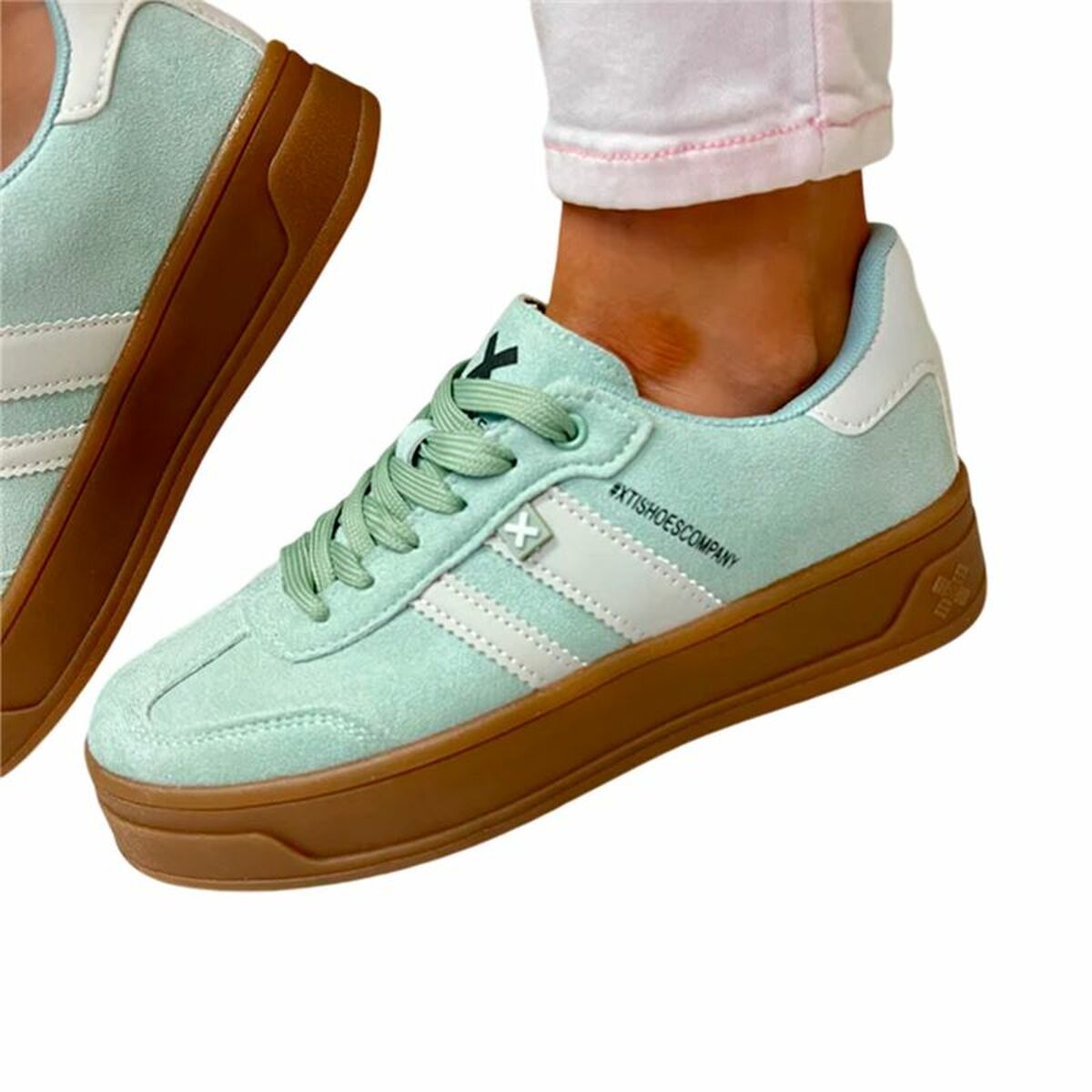 Zapatillas Deportivas Mujer XTI Antenila XTI Aqua Azul claro
