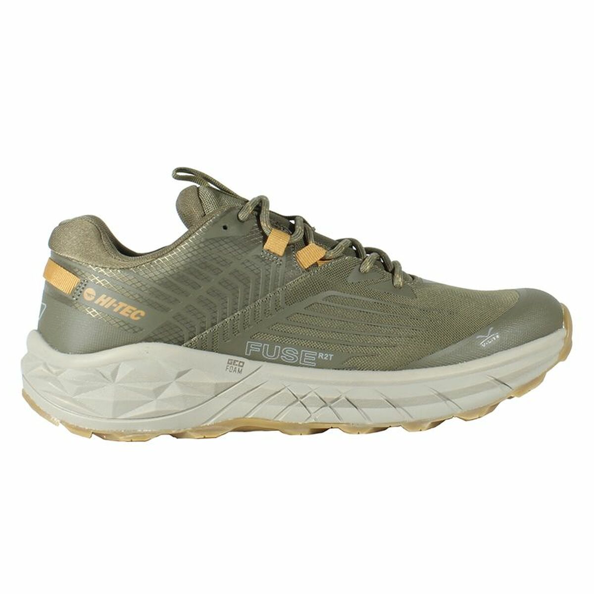 Zapatillas de Hombre para Caminar Hi-Tec Fuse Trail Low Oliva