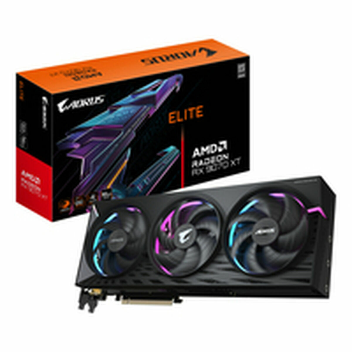 Tarjeta Gráfica Gigabyte 9VR907XTAE-00-G10 radeon rx 9070 xt 16 GB GDDR6
