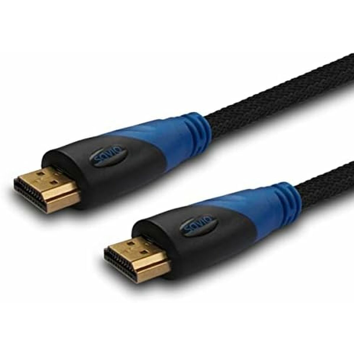 Cable HDMI Savio CL-02 Azul Negro 1,5 m