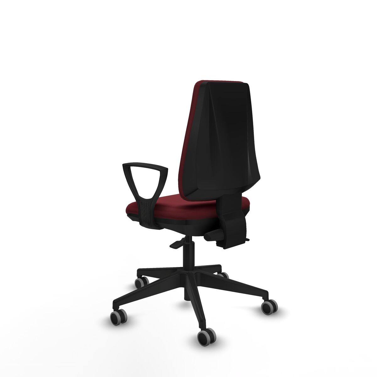 Silla de Oficina Elche AS Piqueras y Crespo BFN066G Granate