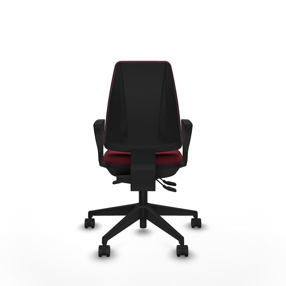 Silla de Oficina Elche AS Piqueras y Crespo BFN066N Granate