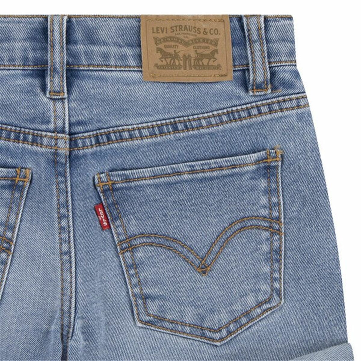Pantalones Vaqueros Levi's Lvg Girlfriend Flower Child Azul