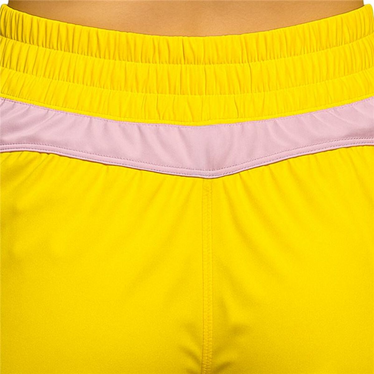 Pantalón Corto Deportivo Black Limba Black Limba Boxwear Mujer Amarillo Mujer Fitness