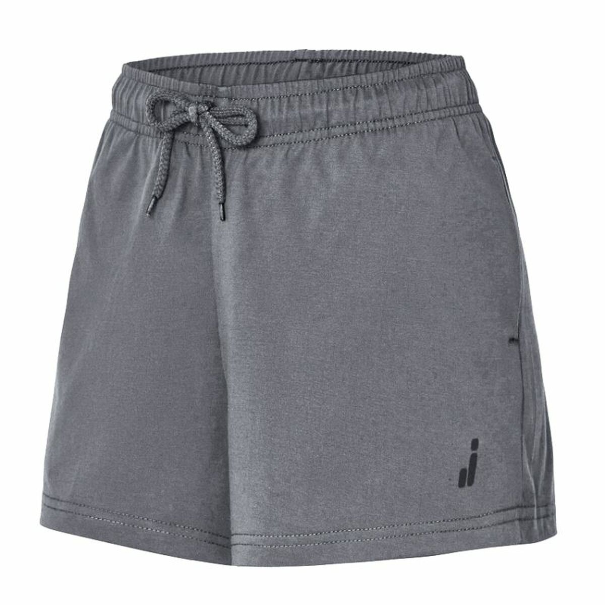 Pantalones Cortos Deportivos para Mujer Joluvi Aure Gris