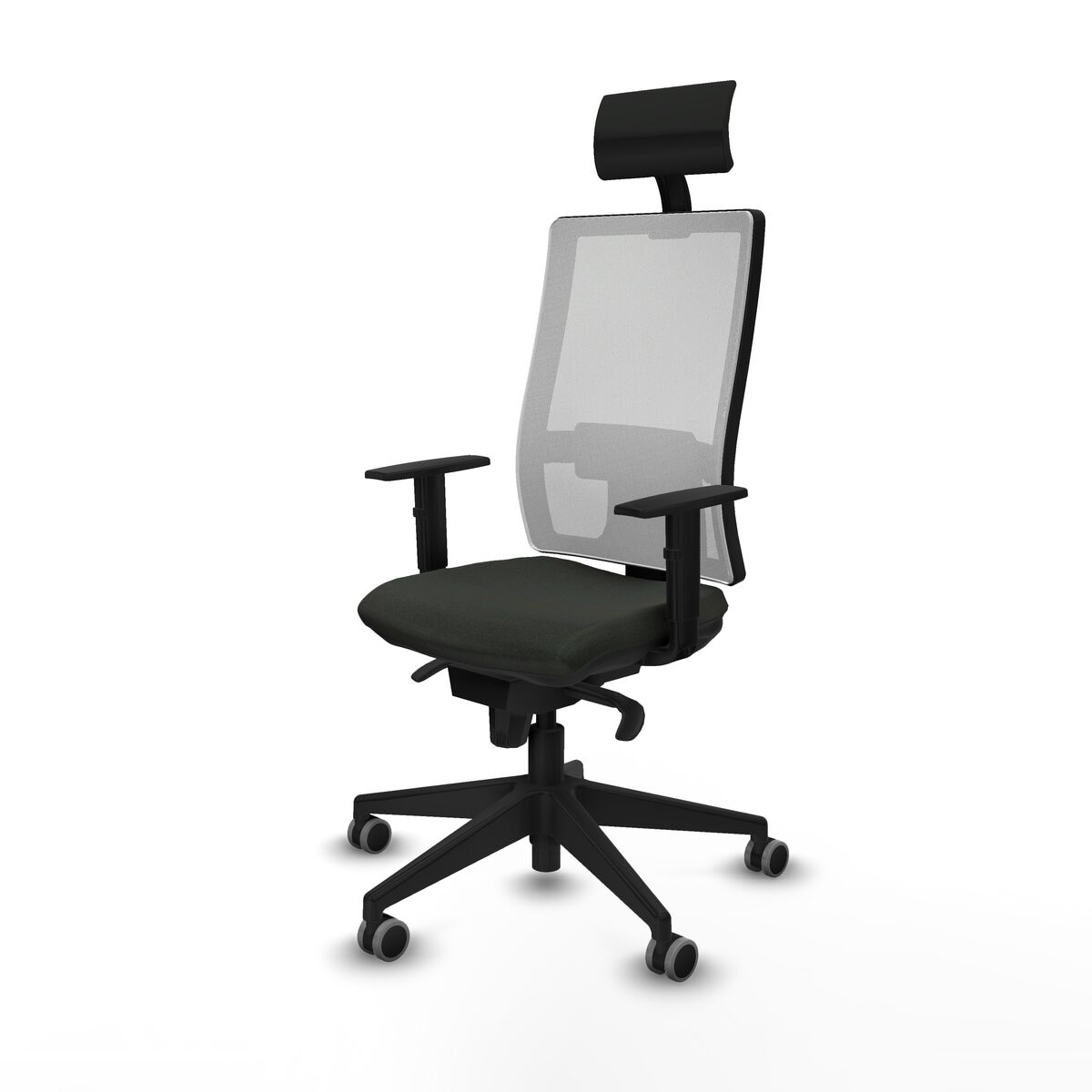 Silla de Oficina Horna Piqueras y Crespo 1D066G1 Negro