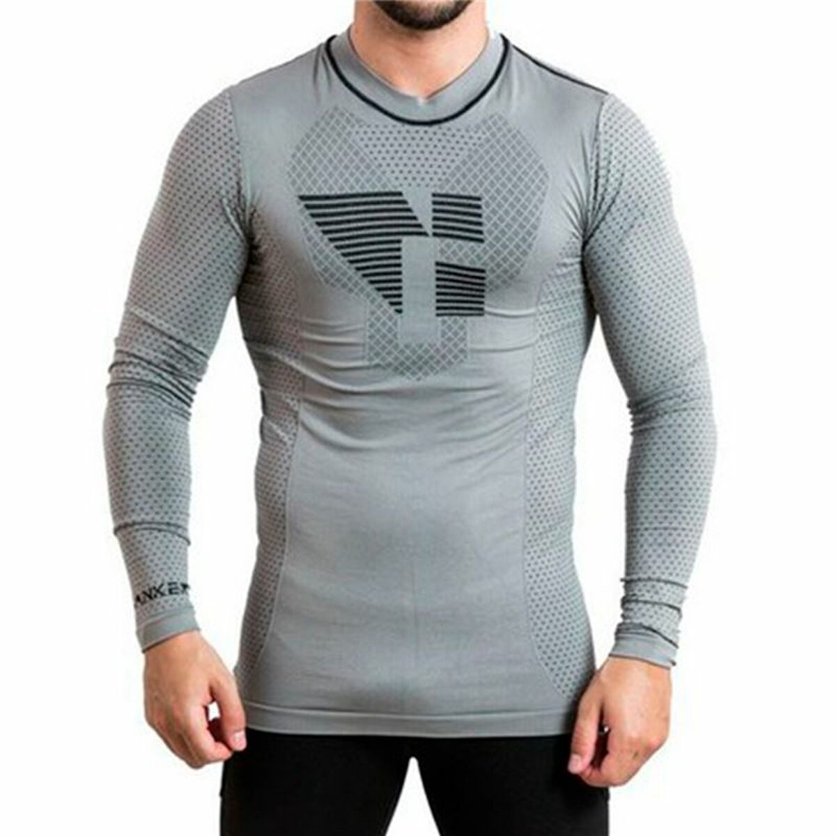 Camiseta Térmica para Hombre Hanker Dadpa Gris