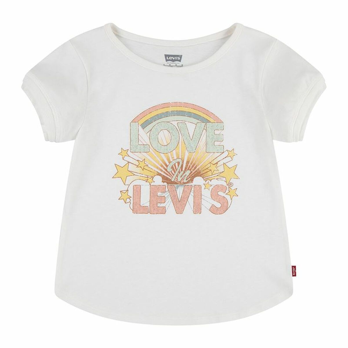 Camiseta de Manga Corta Infantil Levi's Double Cuff