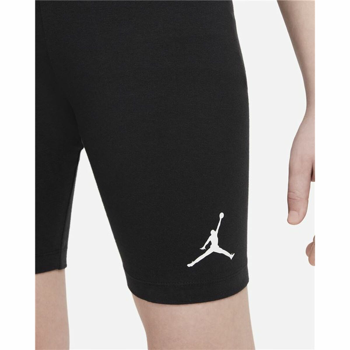 Pantalones Cortos Deportivos para Niños Jordan Essentials Bike Negro