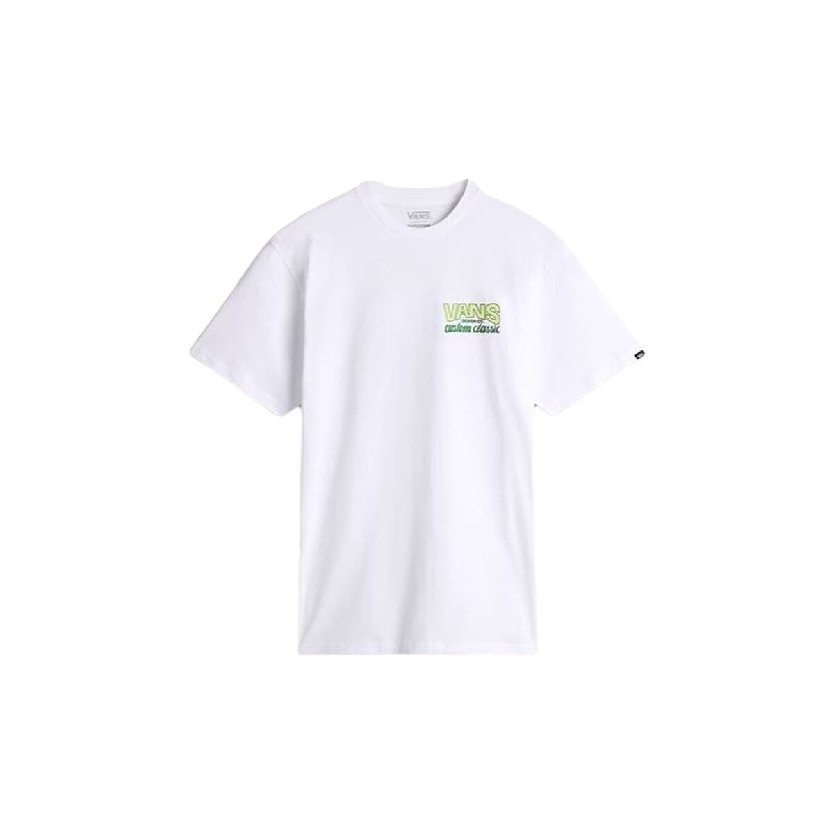 Camiseta de Manga Corta Hombre Vans Shop Front SS Blanco
