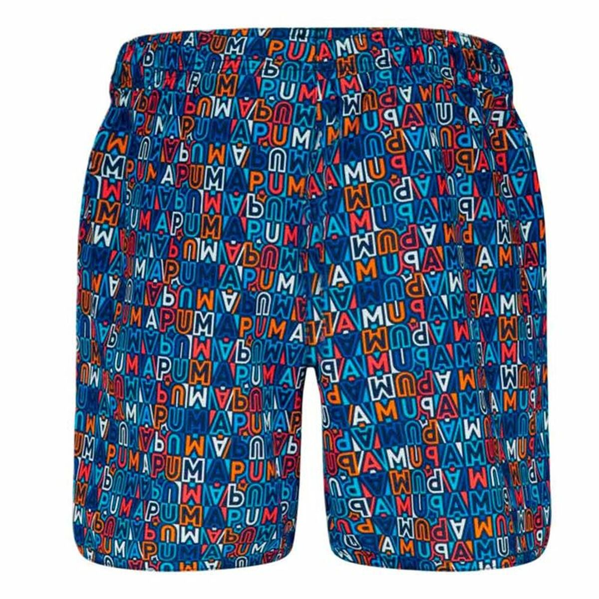 Bañador Niño Puma Printed Mid Shorts 1P Azul