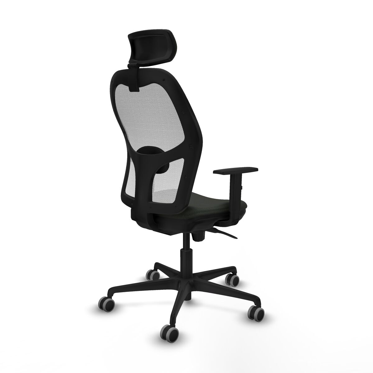 Silla de Oficina con Cabecero Jorquera Piqueras y Crespo 1D036G2 Negro