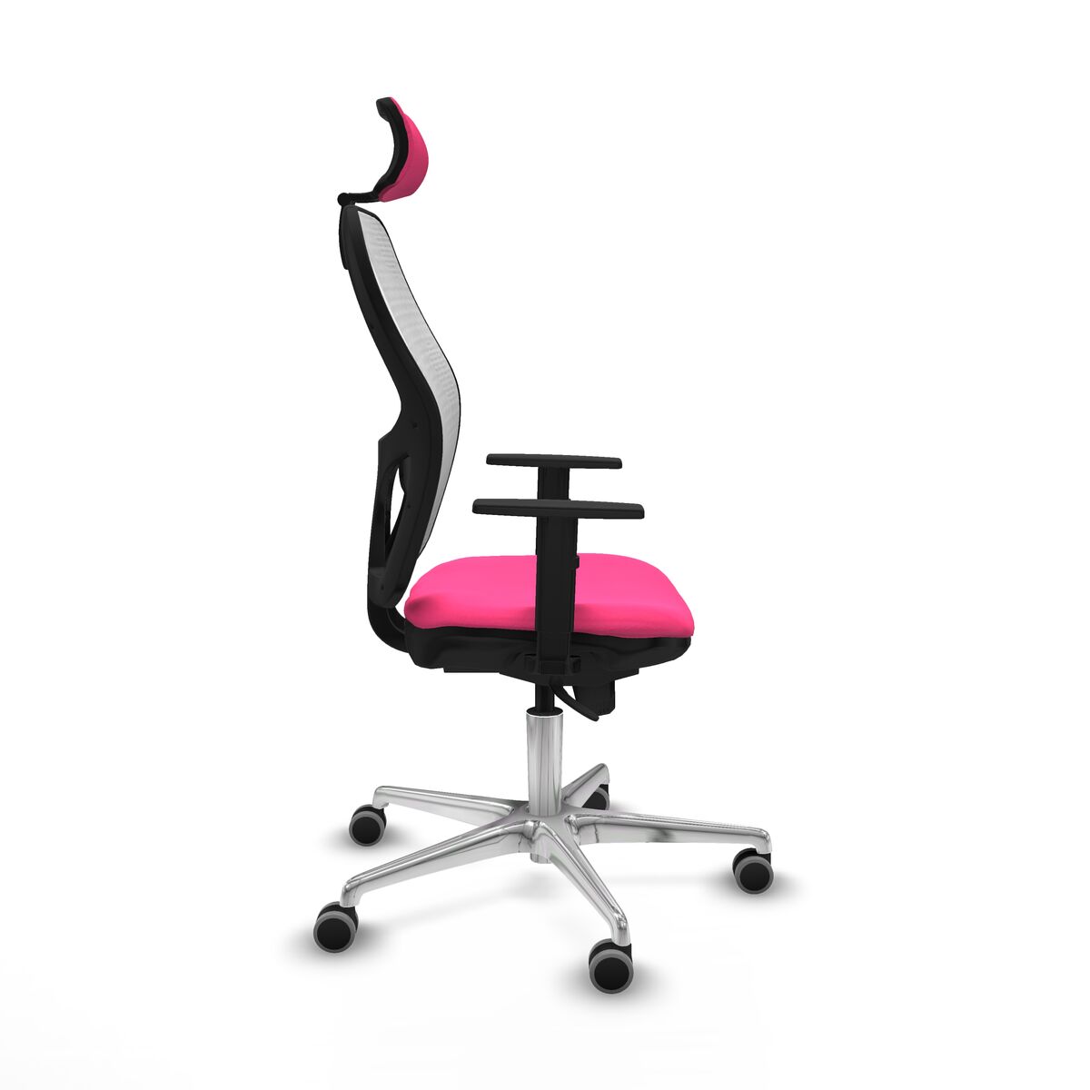 Silla de Oficina con Cabecero Jorquera Piqueras y Crespo 1D086G2 Rosa