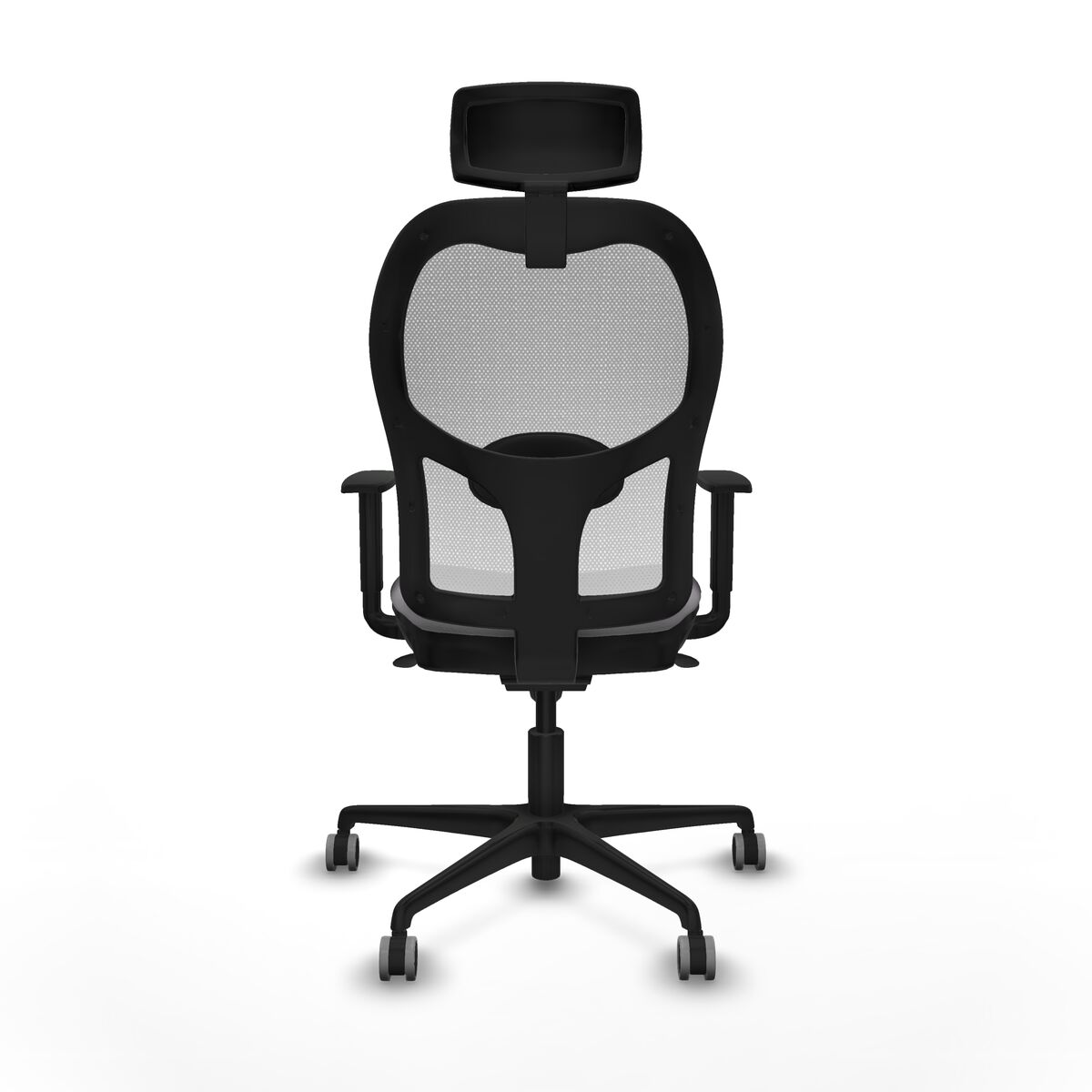 Silla de Oficina con Cabecero Jorquera Piqueras y Crespo 1D036G2 Gris