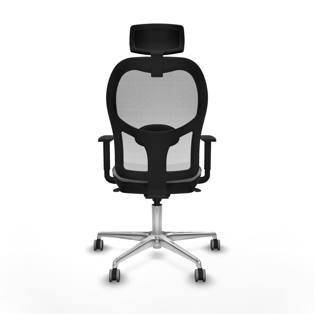 Silla de Oficina con Cabecero Jorquera Piqueras y Crespo 1D086G2 Gris