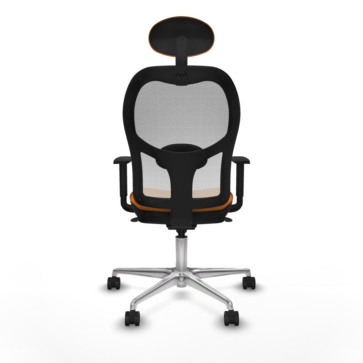 Silla de Oficina con Cabecero Jorquera Piqueras y Crespo 1D086N1 Naranja