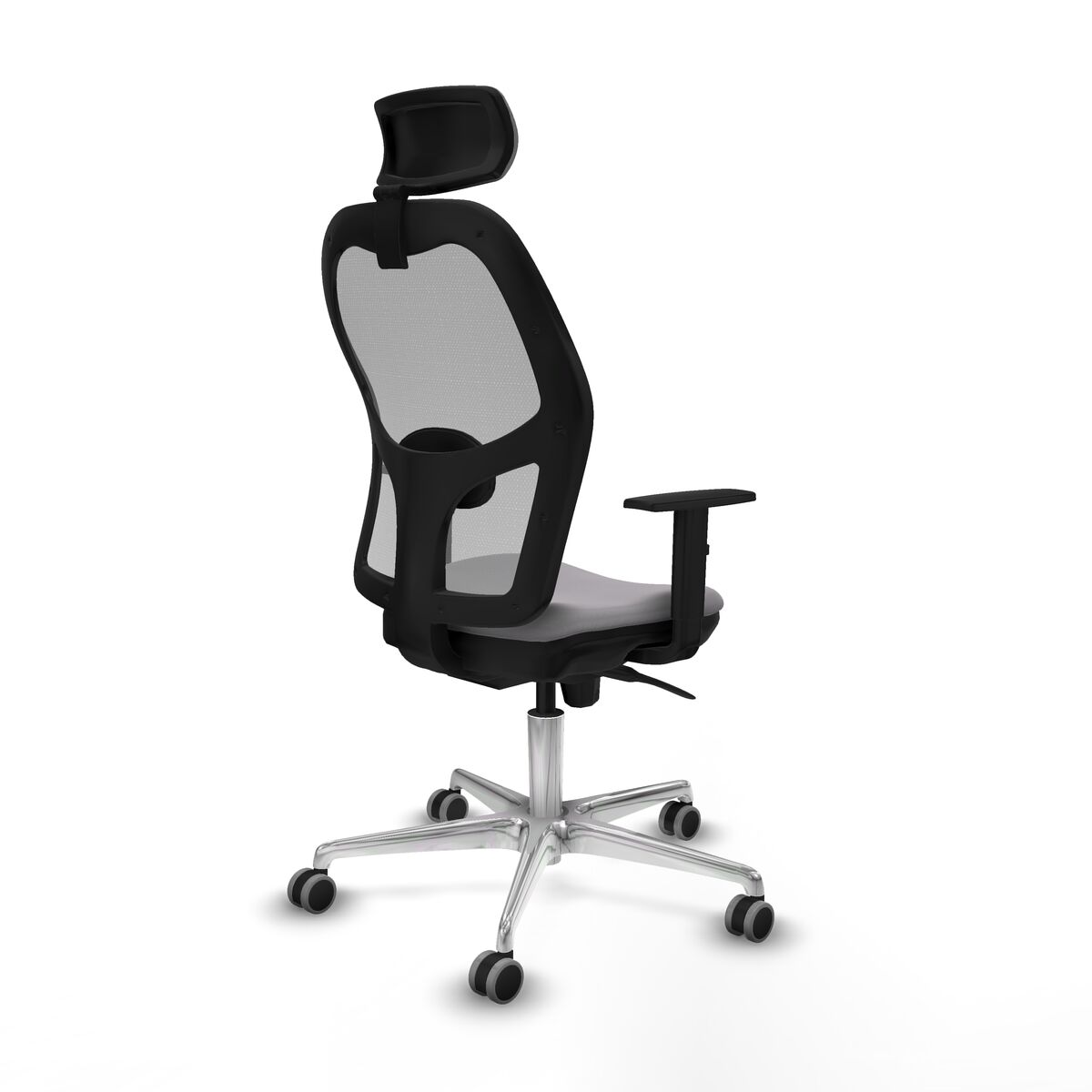 Silla de Oficina con Cabecero Jorquera Piqueras y Crespo 1D086G2 Gris