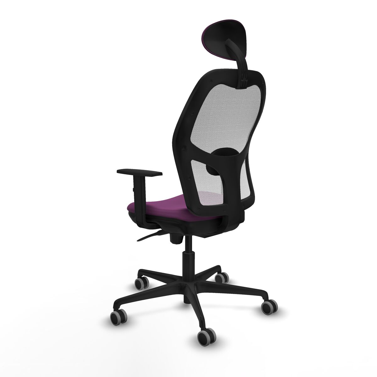 Silla de Oficina con Cabecero Jorquera Piqueras y Crespo 1D036G1 Morado