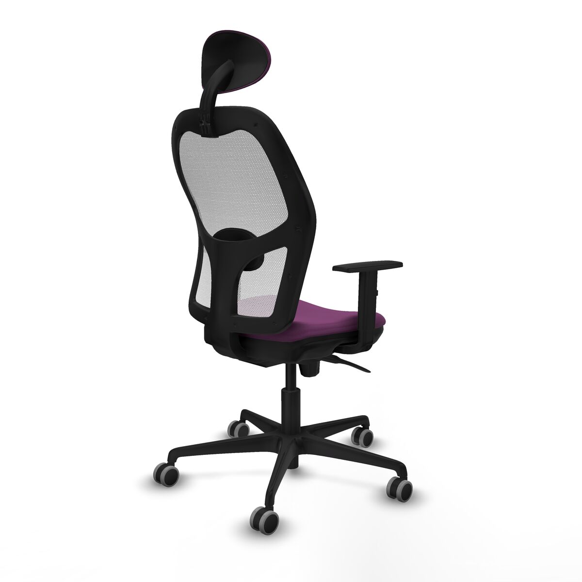 Silla de Oficina con Cabecero Jorquera Piqueras y Crespo 1D036G1 Morado
