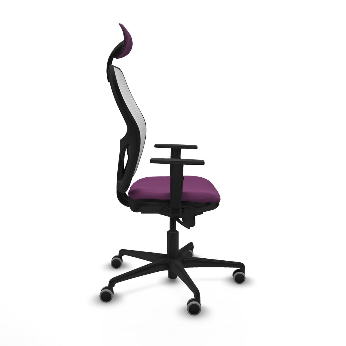 Silla de Oficina con Cabecero Jorquera Piqueras y Crespo 1D036G1 Morado