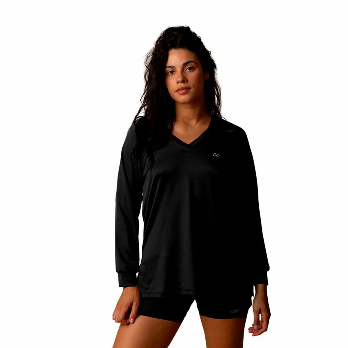 Mallas Deportivas de Mujer Ditchil Sweetie Negro Fitness