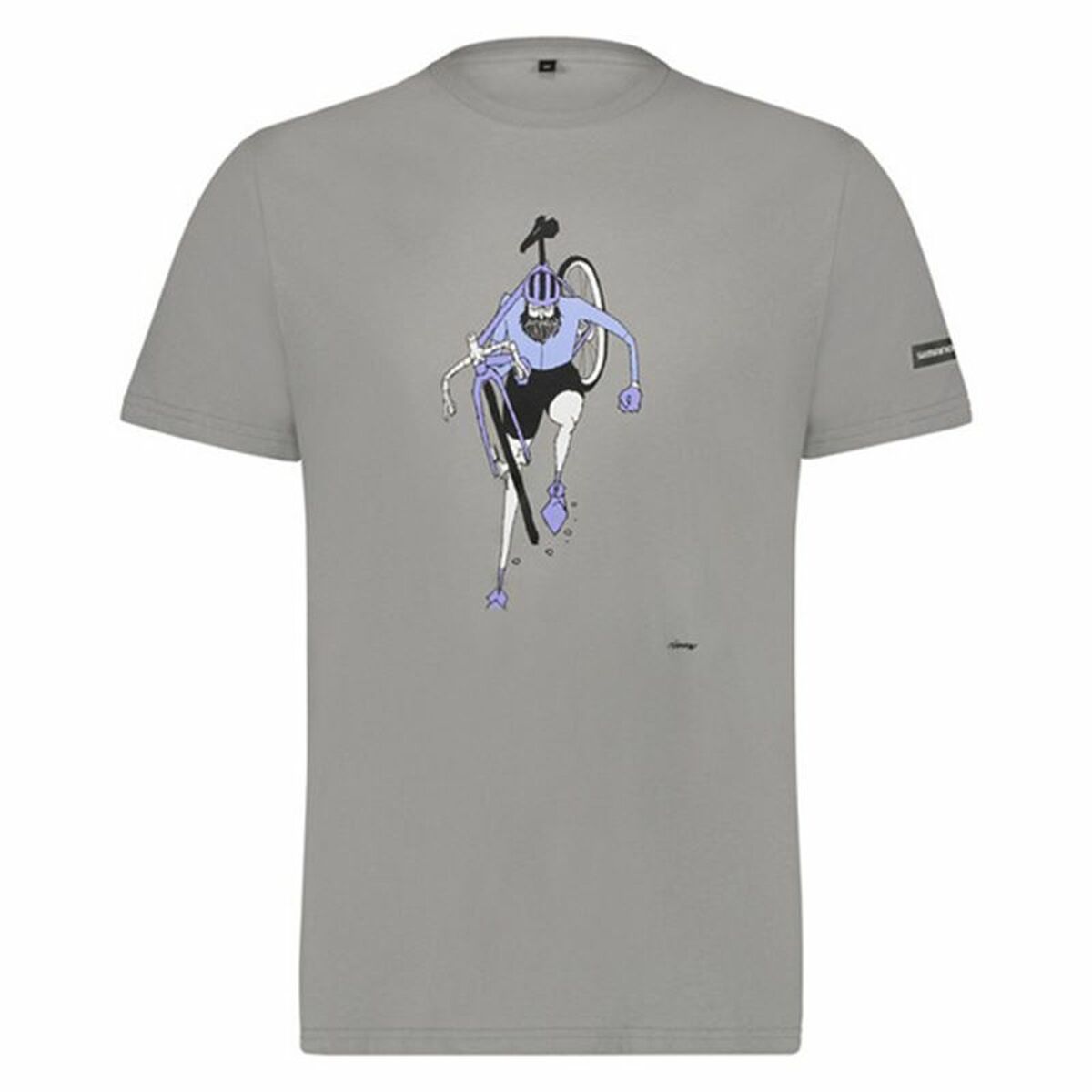 Camiseta de Manga Corta Hombre Shimano Sentiero Ltd Gris oscuro