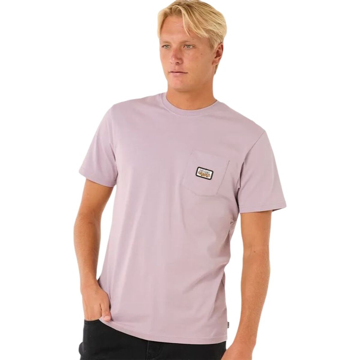 Camiseta de Manga Corta Hombre Rip Curl Surf Paradise Badge Tee