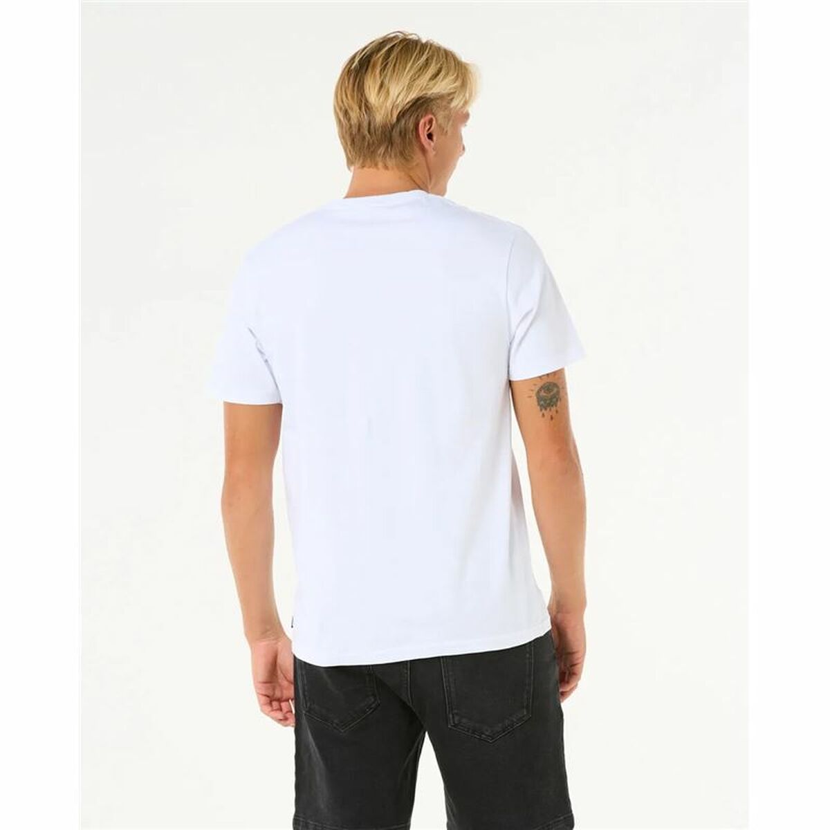 Camiseta de Manga Corta Hombre Rip Curl Surf Paradise Blanco