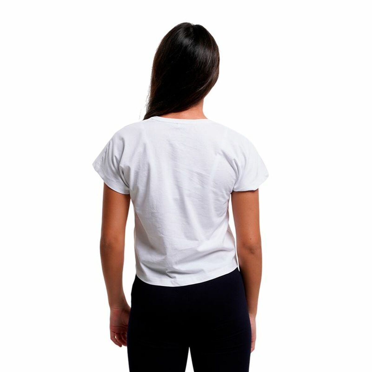 Camiseta de Manga Corta Infantil Name It Nkfvilma Capsl Crop F1