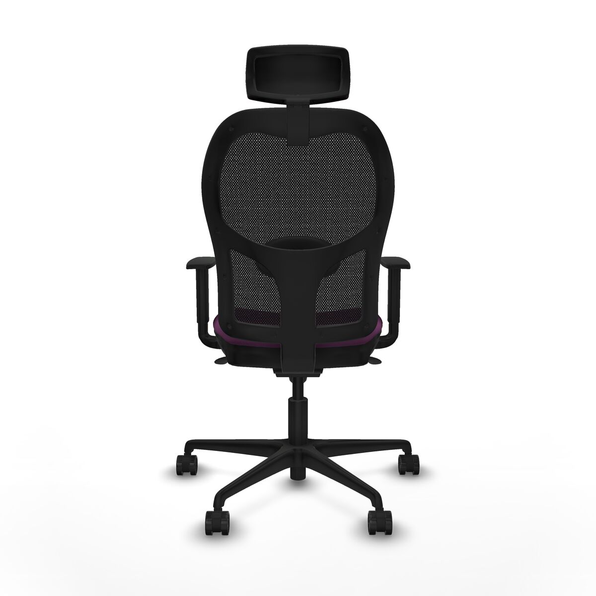 Silla de Oficina con Cabecero Jorquera Piqueras y Crespo 1D036N2 Morado