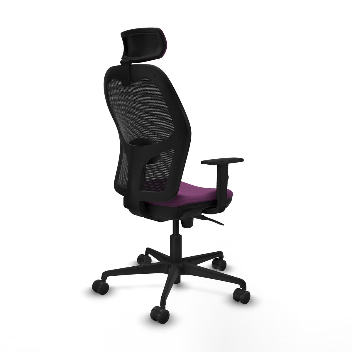 Silla de Oficina con Cabecero Jorquera Piqueras y Crespo 1D036N2 Morado