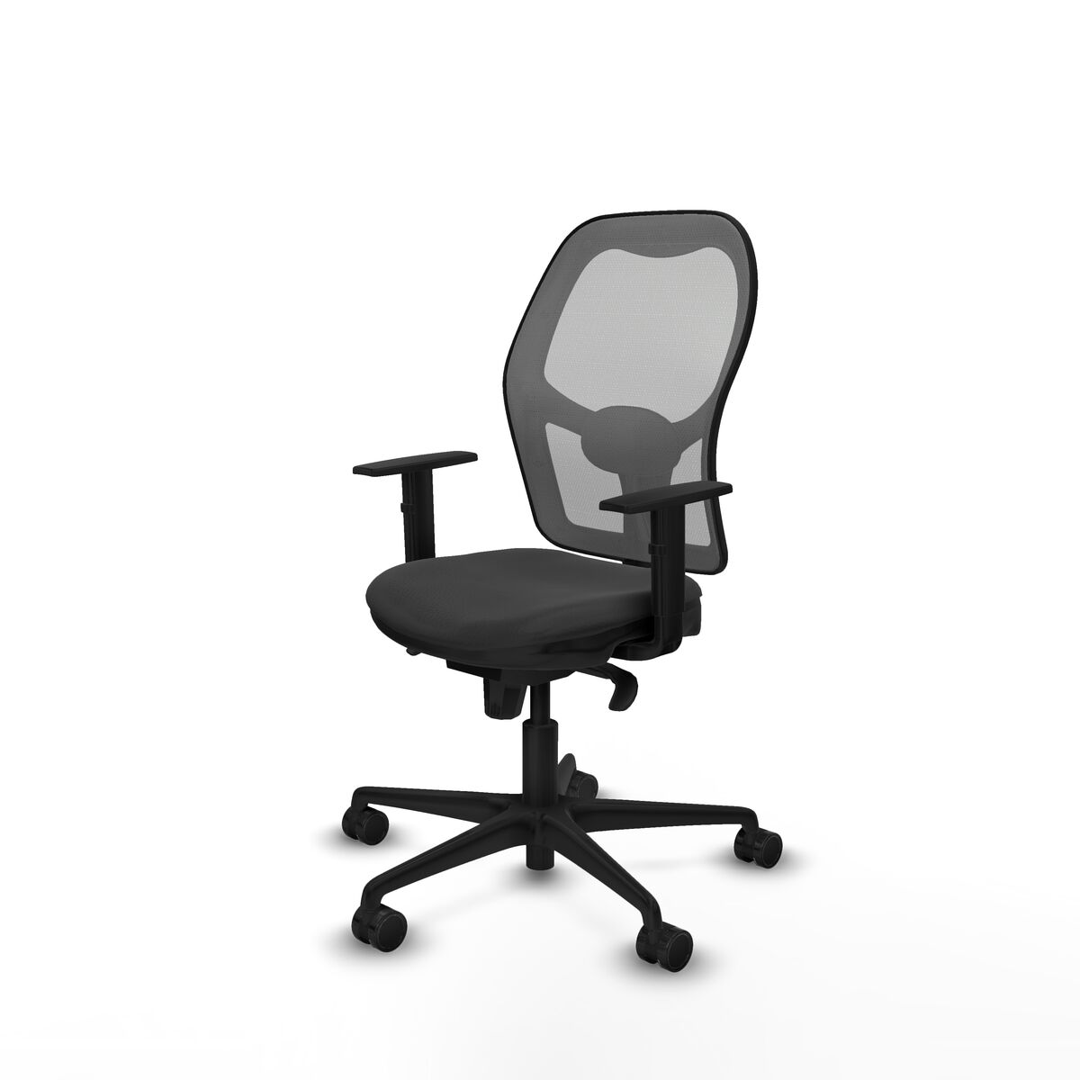 Silla de Oficina Piqueras y Crespo 1D036N0 Gris oscuro