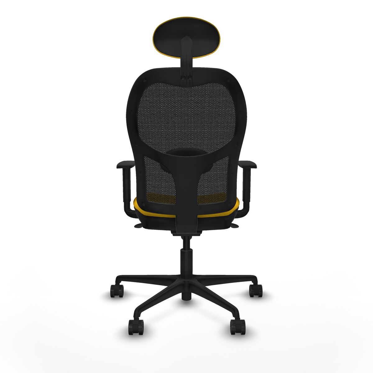 Silla de Oficina Piqueras y Crespo 1D036N1 Amarillo